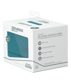 Deck Box - SideWinder 80+ - Petrol Blue - XenoSkin