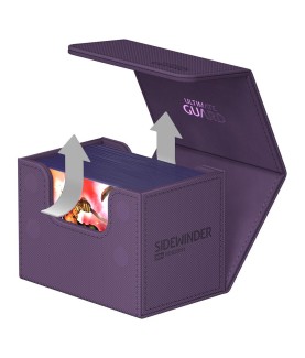 Boîte pour cartes - SideWinder 80+ - Violet - XenoSkin