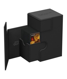 Boîte pour cartes - Flip´n´Tray 80+ - Noir - XenoSkin