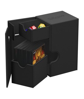 Boîte pour cartes - Flip´n´Tray 80+ - Noir - XenoSkin