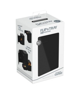 Boîte pour cartes - Flip´n´Tray 80+ - Noir - XenoSkin
