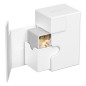Deck Box - Flip´n´Tray 80+ - White - XenoSkin