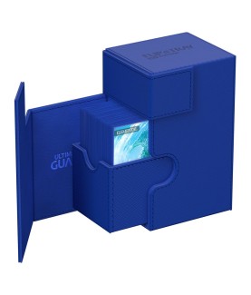 Boîte pour cartes - Flip´n´Tray 80+ - Bleu - XenoSkin