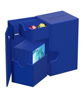 Boîte pour cartes - Flip´n´Tray 80+ - Bleu - XenoSkin