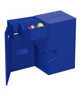 Boîte pour cartes - Flip´n´Tray 80+ - Bleu - XenoSkin