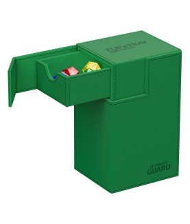 Boîte pour cartes - Flip´n´Tray 80+ - Vert - XenoSkin