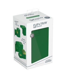 Boîte pour cartes - Flip´n´Tray 80+ - Vert - XenoSkin