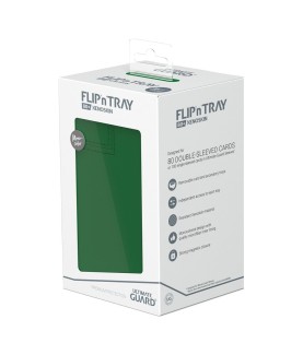 Boîte pour cartes - Flip´n´Tray 80+ - Vert - XenoSkin