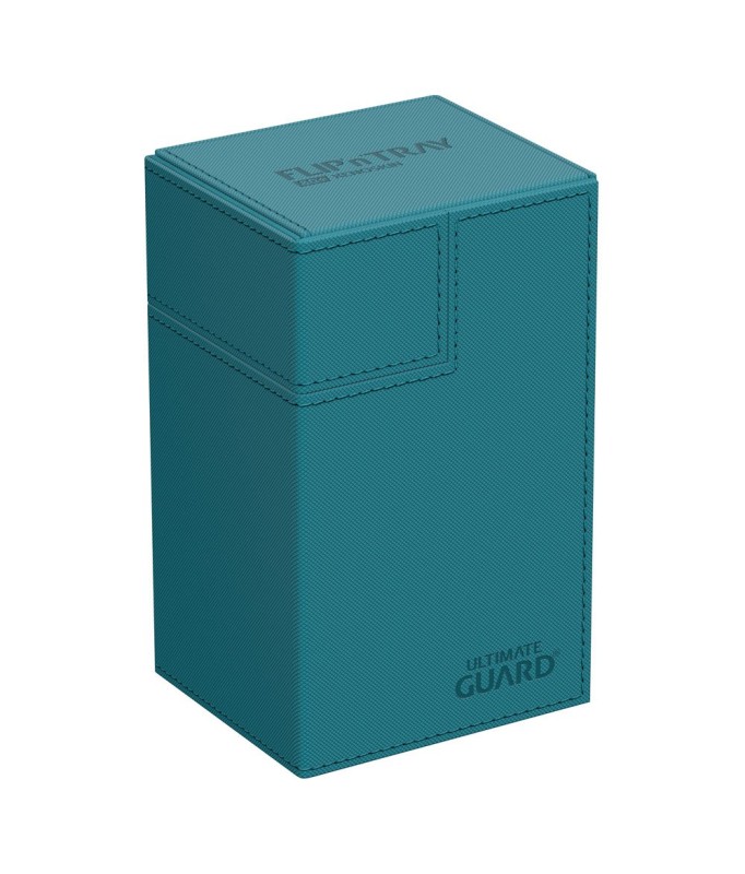 Boîte pour cartes - Flip´n´Tray 80+ - Bleu Pétrole - XenoSkin