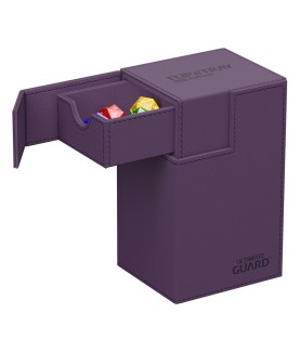 Boîte pour cartes - Flip´n´Tray 80+ - Violet - XenoSkin