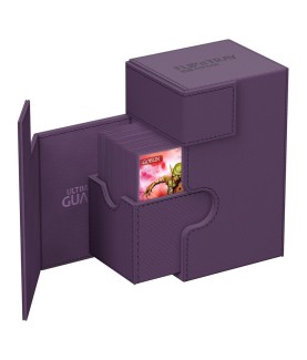 Boîte pour cartes - Flip´n´Tray 80+ - Violet - XenoSkin