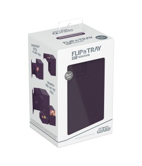 Boîte pour cartes - Flip´n´Tray 80+ - Violet - XenoSkin