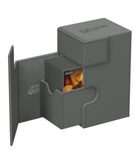 Boîte pour cartes - Flip´n´Tray 80+ - Gris - XenoSkin