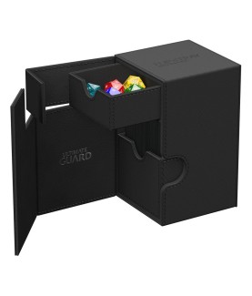 Boîte pour cartes - Flip´n´Tray 100+ - Noir - XenoSkin