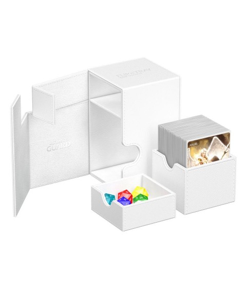 Deckbox - Flip´n´Tray 100+ - Weisse - XenoSkin