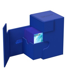 Boîte pour cartes - Flip´n´Tray 100+ - Bleu - XenoSkin