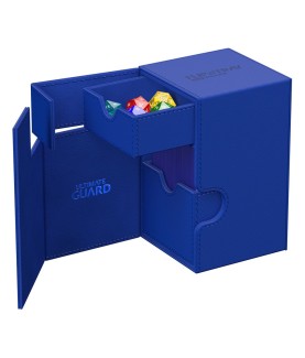 Boîte pour cartes - Flip´n´Tray 100+ - Bleu - XenoSkin