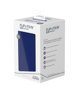 Boîte pour cartes - Flip´n´Tray 100+ - Bleu - XenoSkin