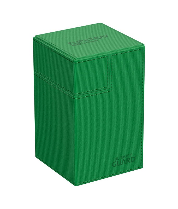 Boîte pour cartes - Flip´n´Tray 100+ - Vert - XenoSkin
