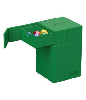 Boîte pour cartes - Flip´n´Tray 100+ - Vert - XenoSkin
