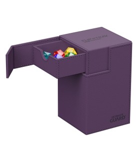 Boîte pour cartes - Flip´n´Tray 100+ - Violet - XenoSkin