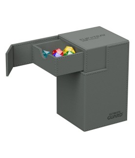Boîte pour cartes - Flip´n´Tray 100+ - Gris - XenoSkin