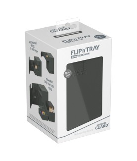 Boîte pour cartes - Flip´n´Tray 100+ - Gris - XenoSkin