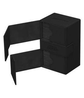 Boîte pour cartes - Twin Flip´n´Tray 160+ - Noir - XenoSkin