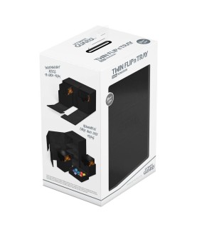 Boîte pour cartes - Twin Flip´n´Tray 160+ - Noir - XenoSkin