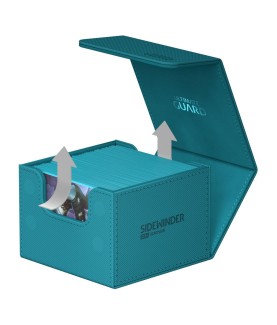 Deck Box - SideWinder 133+ - Petrol Blue - XenoSkin
