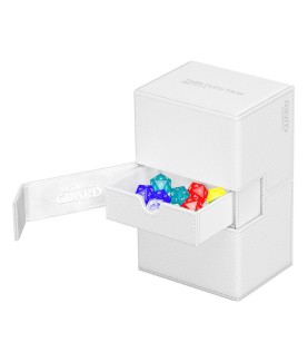 Boîte pour cartes - Twin Flip´n´Tray 160+ - Blanc - XenoSkin