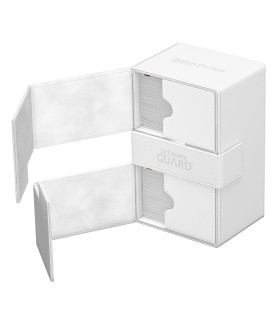 Boîte pour cartes - Twin Flip´n´Tray 160+ - Blanc - XenoSkin