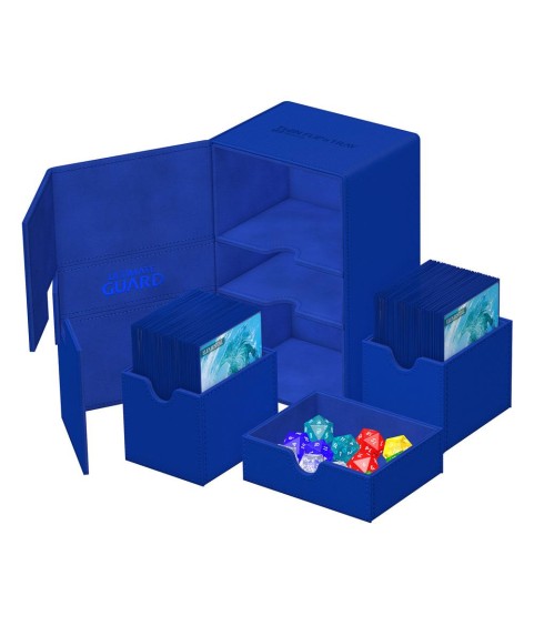 Deckbox - Twin Flip´n´Tray 160+ - Blau - XenoSkin