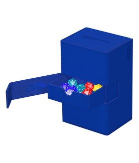 Boîte pour cartes - Twin Flip´n´Tray 160+ - Bleu - XenoSkin