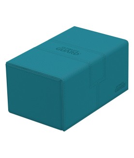 Boîte pour cartes - Twin Flip´n´Tray 160+ - Bleu Pétrole - XenoSkin