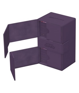 Boîte pour cartes - Twin Flip´n´Tray 160+ - Violet - XenoSkin
