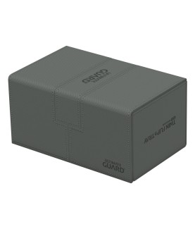 Boîte pour cartes - Twin Flip´n´Tray 160+ - Gris - XenoSkin