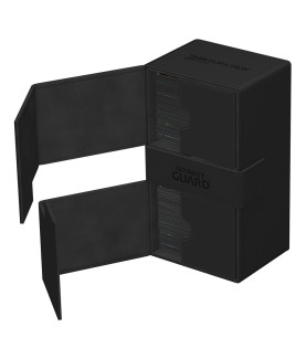 Boîte pour cartes - Twin Flip´n´Tray 200+ - Noir - XenoSkin