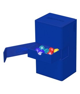 Boîte pour cartes - Twin Flip´n´Tray 200+ - Bleu - XenoSkin