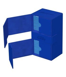 Boîte pour cartes - Twin Flip´n´Tray 200+ - Bleu - XenoSkin