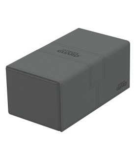 Boîte pour cartes - Twin Flip´n´Tray 200+ - Gris - XenoSkin