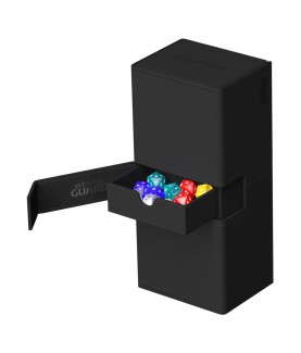 Deck Box - Twin Flip´n´Tray 266+ - Black - XenoSkin