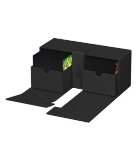 Deck Box - Twin Flip´n´Tray 266+ - Black - XenoSkin