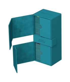 Deck Box - Twin Flip´n´Tray 266+ - Petrol Blue - XenoSkin