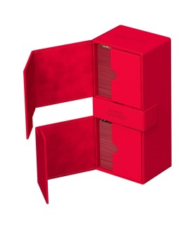 Deck Box - Twin Flip´n´Tray 266+ - Red - XenoSkin