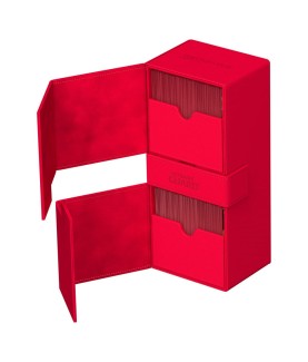 Deck Box - Twin Flip´n´Tray 266+ - Red - XenoSkin