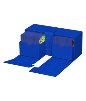Deck Box - Twin Flip´n´Tray 266+ - Bleu - XenoSkin