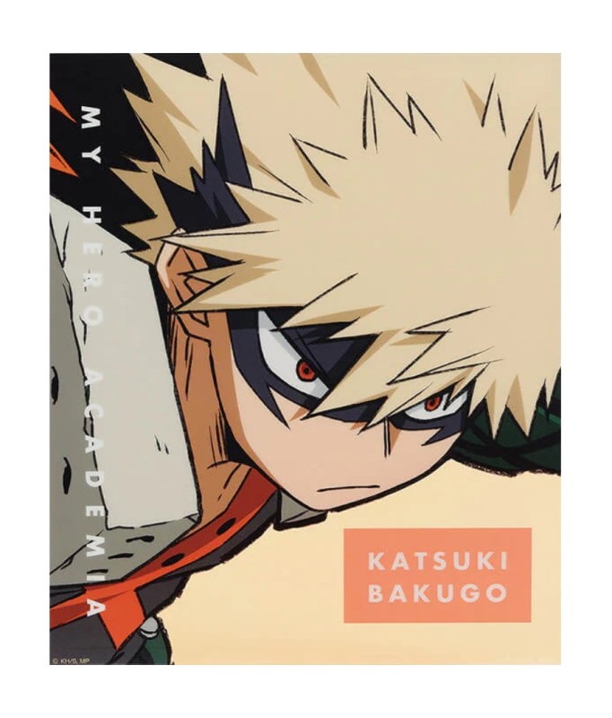 Poster - Ichibansho - My Hero Academia - "G" - Katsuki Bakugo