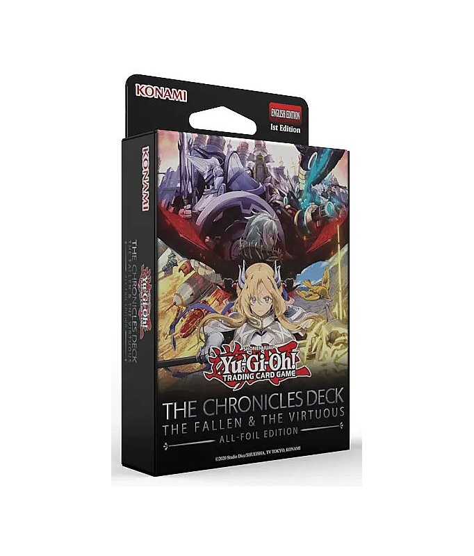 Cartes (JCC) - Yu-Gi-Oh! - Le Deck des Chroniques "Le Déchu et la Vertueuse - Édition foil"