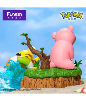 Figurine Statique - Emballage endommagé - Prime Figure - Pokemon - Ramoloss & Psykokwak